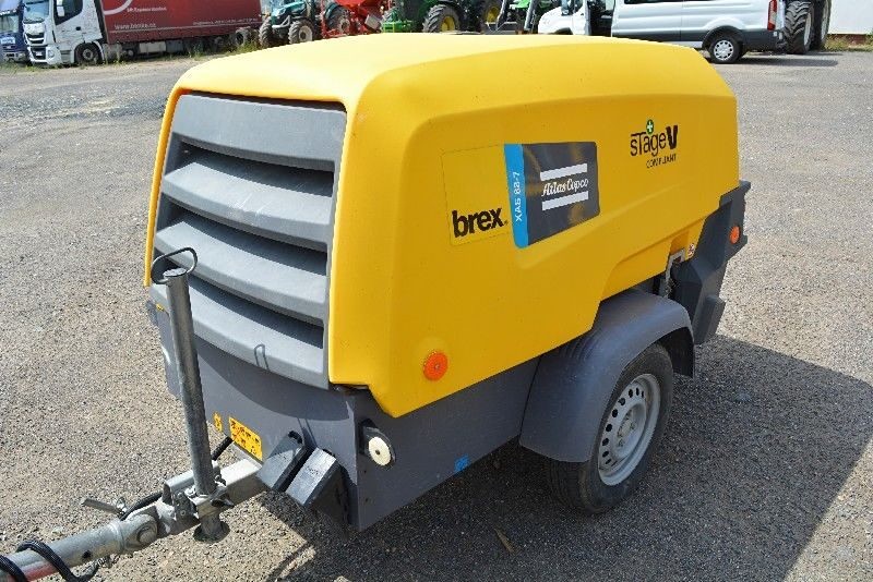 ATLAS COPCO PŘÍPOJNÉ VOZIDLO KOMPRESOR