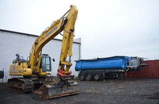 KOMATSU PC 290NLCI PÁSOVÉ RYPADLO + RYCHLUPÍNAČ,LŽÍCE A SVAHOVÁ LOPATA