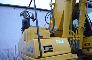 KOMATSU PC 290NLCI PÁSOVÉ RYPADLO + RYCHLUPÍNAČ,LŽÍCE A SVAHOVÁ LOPATA
