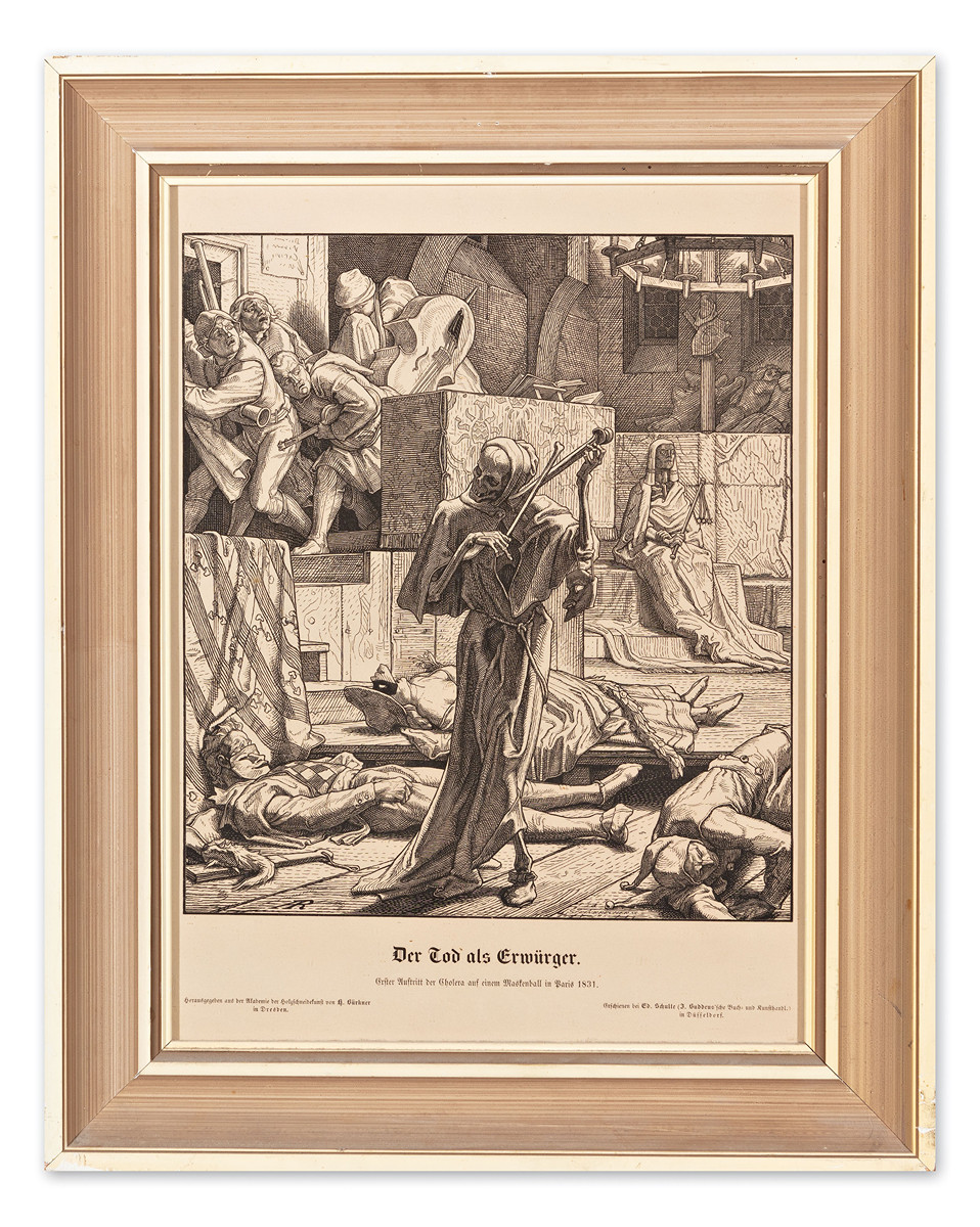 Der Tod als Erwürger (after Alfred Rethel)