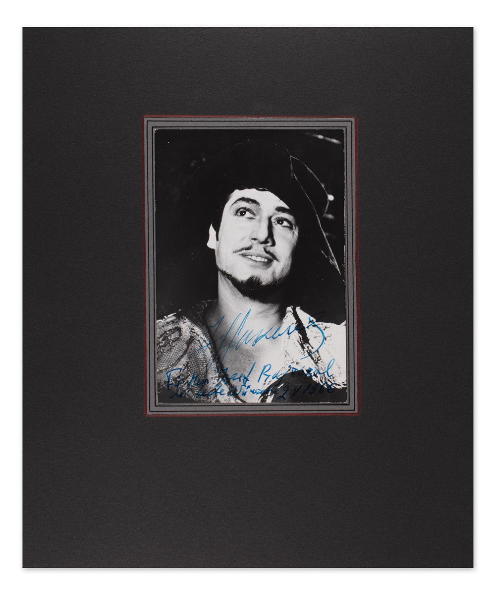 Nikola Nikolov (1925-2007) - Photo with dedication