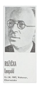 Leopold Růžička (1887-1976) - Handwritten text about the history of his name