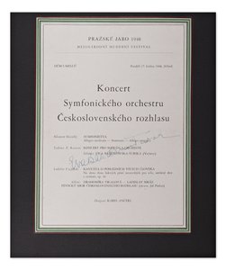 Ewa Brandowska-Turska (1894-1979) - Signed concert poster
