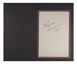Tamara Platonovna Karsavina (1885-1978) - Autograph