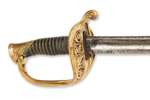 Saber pattern 1845 for infantry officers "Manufacture d'Armes de Châtellerault (MAC)" | France (Châtellerault)