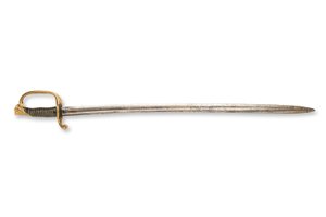 Saber pattern 1845 for infantry officers "Manufacture d'Armes de Châtellerault (MAC)" | France (Châtellerault)