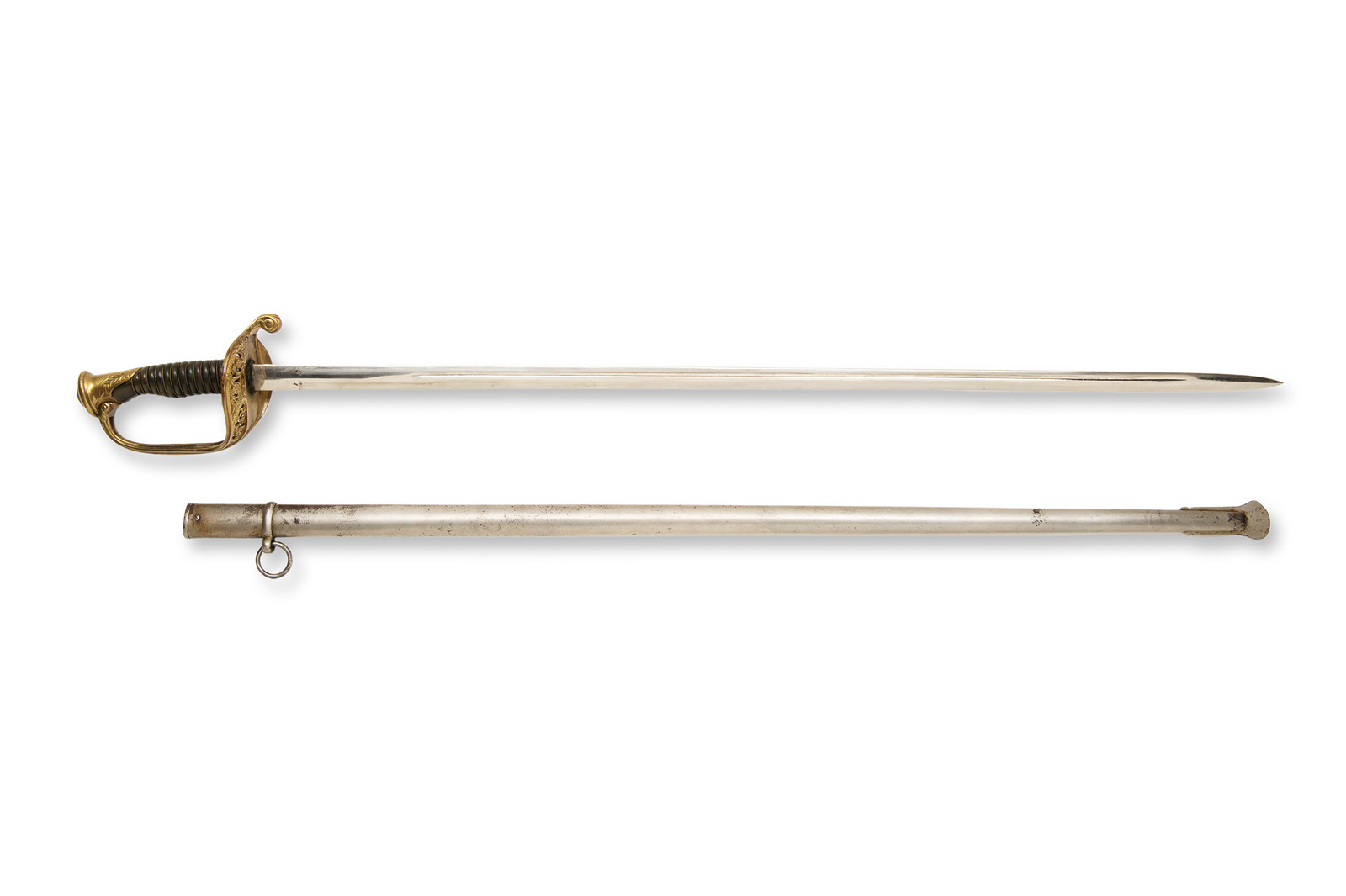 Palaš pro vyšší důstojníky francouzské armády M1845/1882 "G. Barré, Paříž" | Francie (Paříž)