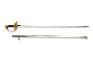 Palaš pro vyšší důstojníky vzor 1845/1882 | Francie