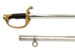 Palaš pro vyšší důstojníky vzor 1845/1882 | Francie