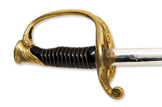 Palaš pro vyšší důstojníky vzor 1845/1882 | Francie