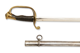 Palaš pro vyšší důstojníky francouzské armády M1845/1882 "G. Barré, Paříž" | Francie (Paříž)