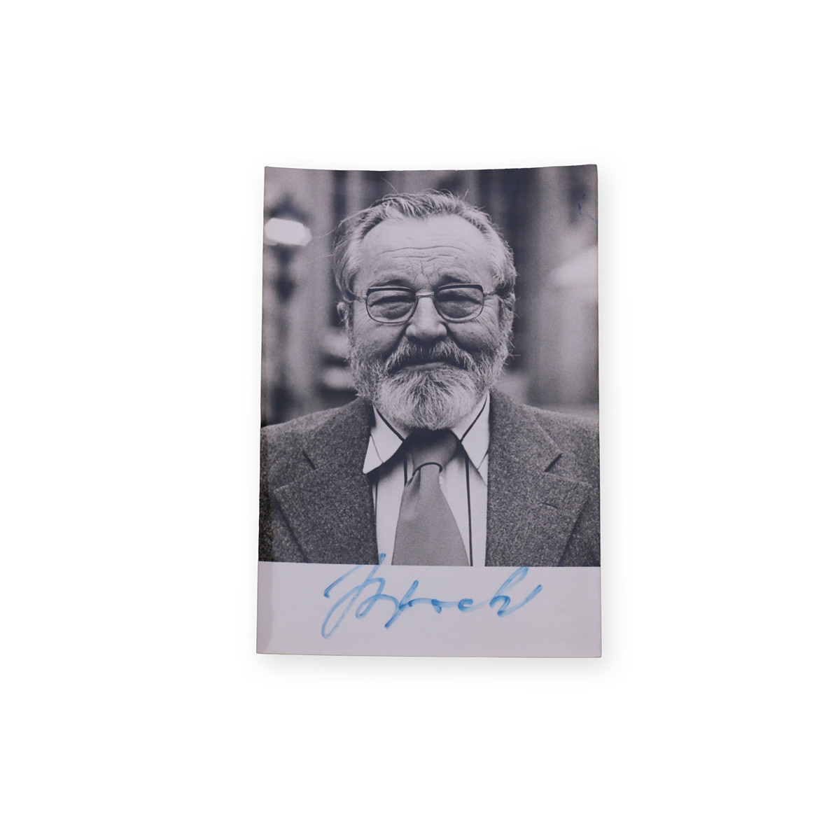 Jan Werich (1905 - 1980) - Podpis na fotografii