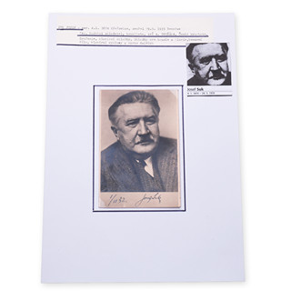 Josef Suk st. (1874 - 1935) - Podepsaná fotografie