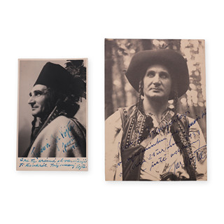 Jaroslav Vojta (1888 - 1970) - Dvě podepsané fotografie