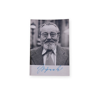 Jan Werich (1905 - 1980) - Podpis na fotografii