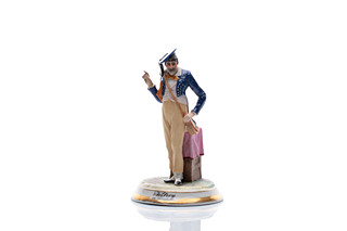 Johann Nestroy as Willibald | Prague (Prague Porcelain Factory)