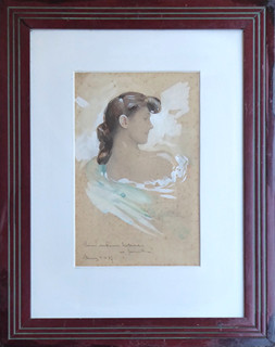 OTTO PETERS (1882-1952) - SECESNÍ HNĚDOVLÁSKA
