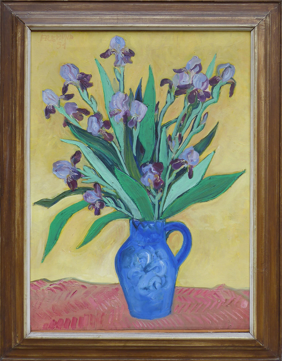 RICHARD FREMUND (1928-1969) - KOSATCE VE DŽBÁNU