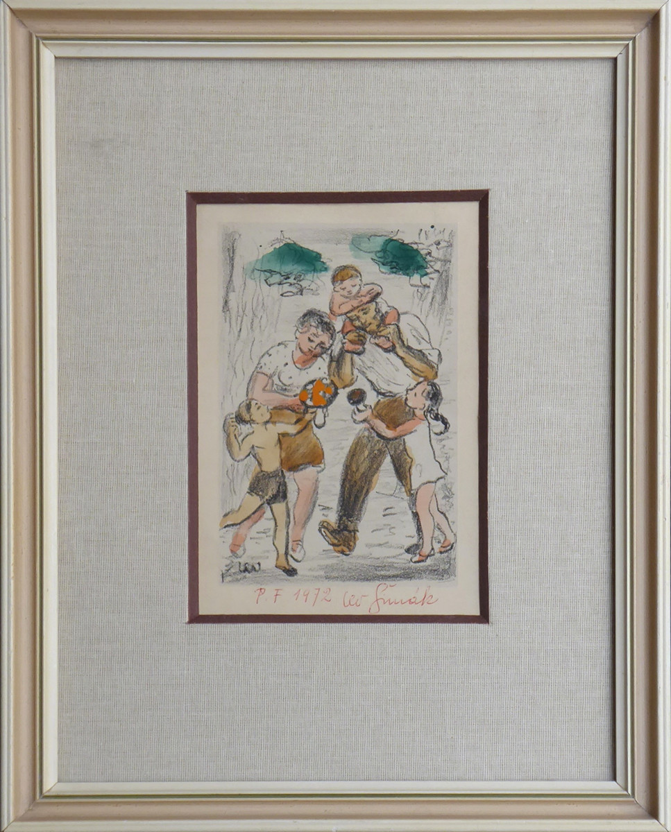 LEV ŠIMÁK (1896-1989) - P.F. 1972 - RADOST HOUBAŘŮ