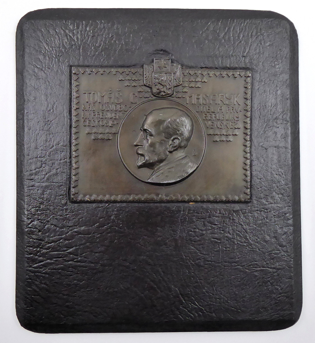 BEDŘICH ŠIMONOVSKÝ - TOMÁŠ GARRIGUE MASARYK, PLAKETA