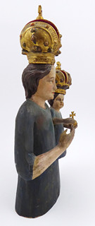 VYSOKÁ POLOPOSTAVA MADONY S JEŽÍŠKEM