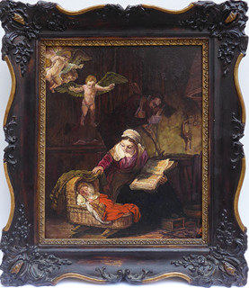 KOPIE OBRAZU REMBRANDT HARMENSZ VAN RIJN - SVATÁ RODINA