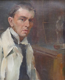 FRANTIŠEK ANTONÍN JELÍNEK (1890-1977) - V ATELIÉRU