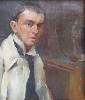 FRANTIŠEK ANTONÍN JELÍNEK (1890-1977) - V ATELIÉRU