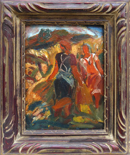 JOSEF KOČÍ (1880-1961) - ŽNĚ U ŠABATKŮ