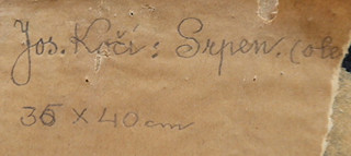 JOSEF KOČÍ (1880-1961) - SRPEN