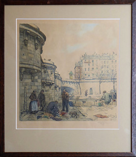 TAVÍK FRANTIŠEK ŠIMON (1877-1942) - VETEŠNÍCI POD PONT NEU - ROK 1921