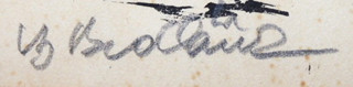 VOJTĚCH SEDLÁČEK (1892-1973) - V ZIMĚ NA SANÍCH 