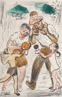 LEV ŠIMÁK (1896-1989) - P.F. 1972 - RADOST HOUBAŘŮ