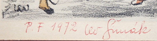LEV ŠIMÁK (1896-1989) - P.F. 1972 - RADOST HOUBAŘŮ