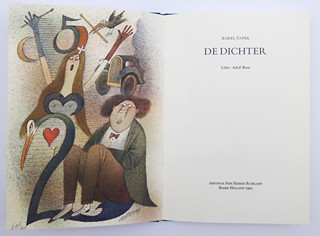 ADOLF BORN (1930-2016) - DE DICHTER, POVÍDKA BÁSNÍK ZE SBÍRKY POVÍDKY Z JEDNÉ KAPSY - KAREL ČAPEK