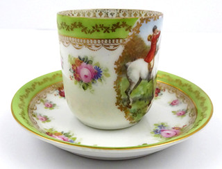 ROSENTHAL - ORIGINÁLNÍ MOKA ŠÁLEK Z ROKU 1907 S VÝJEVEM Z HONU