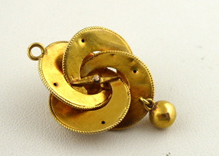 ZLATÝ PŘÍVĚSEK Z OBDOBÍ BIEDERMEIERU - PRECIZNĚ JEMNÁ ŠPERKAŘINA