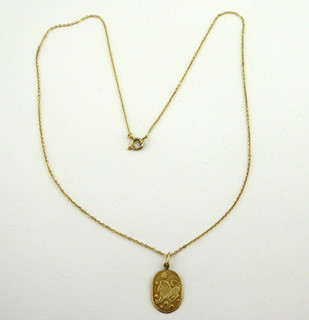 ZLATÝ ŘETÍZEK SE ZNAMENÍM LVA