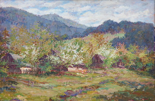 KAREL WAGNER (1886-1963) - JARO NA VALAŠSKU