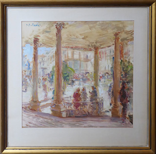 JAN BEDŘICH PLAČEK (1890-1980) - V LÁZEŇSKÉM ALTÁNKU