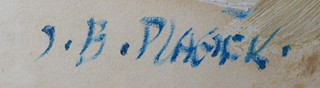 JAN BEDŘICH PLAČEK (1890-1980) - V LÁZEŇSKÉM ALTÁNKU