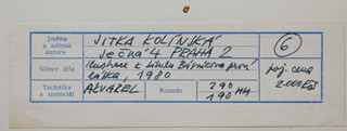 JITKA KOLÍNSKÁ (1930-1992) - BÁSNÍKOVA PRVNÍ LÁSKA