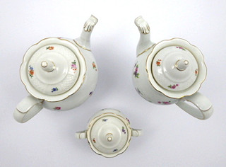 PHILIPP ROSENTHAL (1855-1937) - ROSENTHAL - ELEGANTNÍ KÁVOVÝ I ČAJOVÝ SERVIS SE ČTYŘMI ŠÁLKY