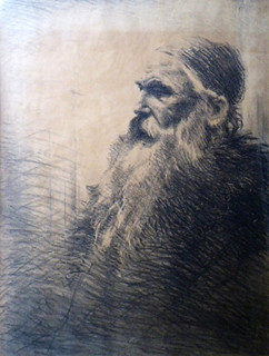 LADISLAV ŠALOUN (1870-1946) - LEV NIKOLAJEVIČ TOLSTOJ