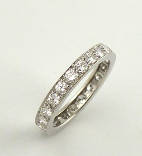 REPREZENTATIVNÍ PRSTEN S PŘÍRODNÍMI DIAMANTY - 1,10 CT