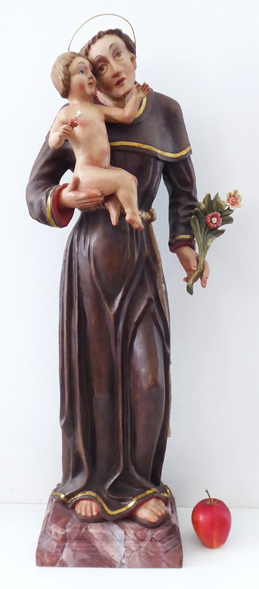 SVATÝ ANTONÍN PADUÁNSKÝ - VÝŠKA 84 CM