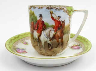 MOKA ŠÁLEK S JEZDCI NA KONÍCH - ROSENTHAL