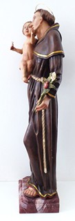 SVATÝ ANTONÍN PADUÁNSKÝ - VÝŠKA 84 CM