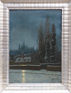 TOMÁŠ ŠRÁMEK (NAR. 1885) - PRAŽSKÉ NOKTURNO V ZIMĚ
