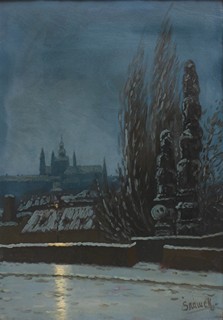 TOMÁŠ ŠRÁMEK (NAR. 1885) - PRAŽSKÉ NOKTURNO V ZIMĚ